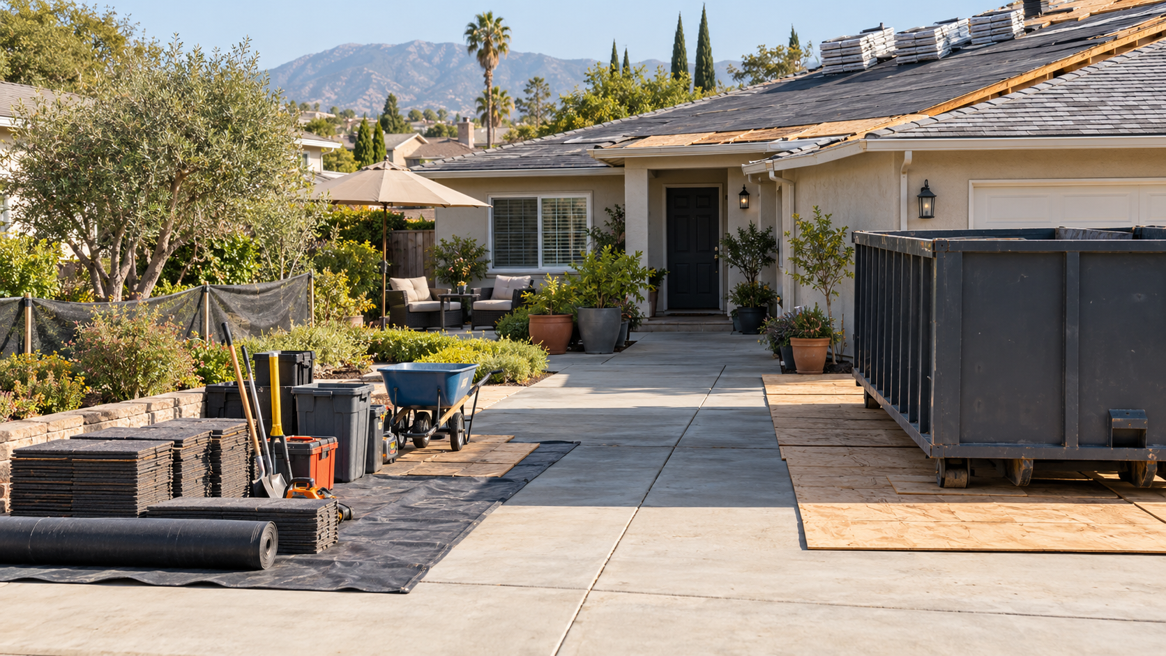 Roof Tear-Off in Monterey Park: Preparing Your Property