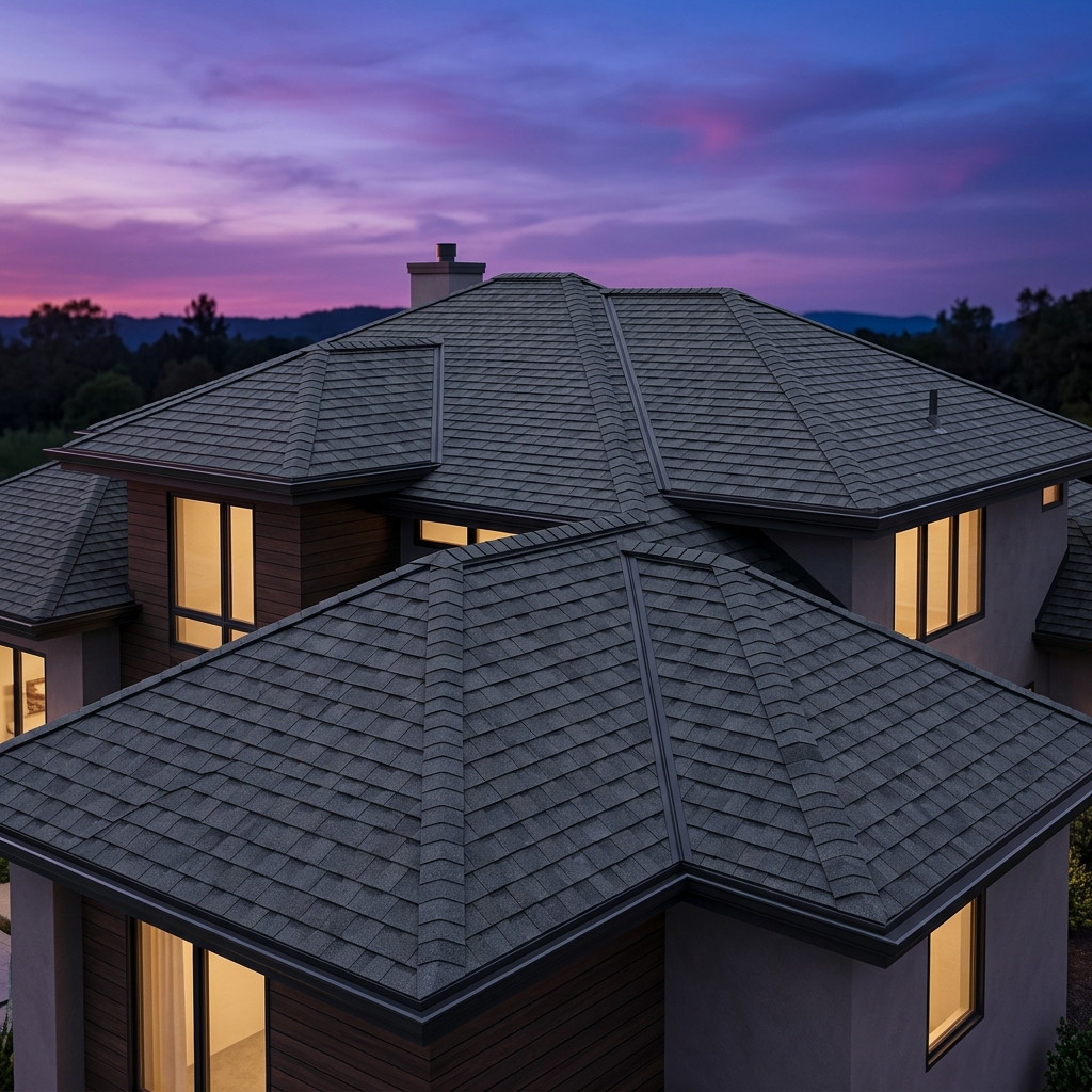 Residential Roofing Illustration